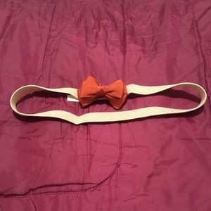 FINAL PRICE - NWT Loft stretch lurex belt - cream